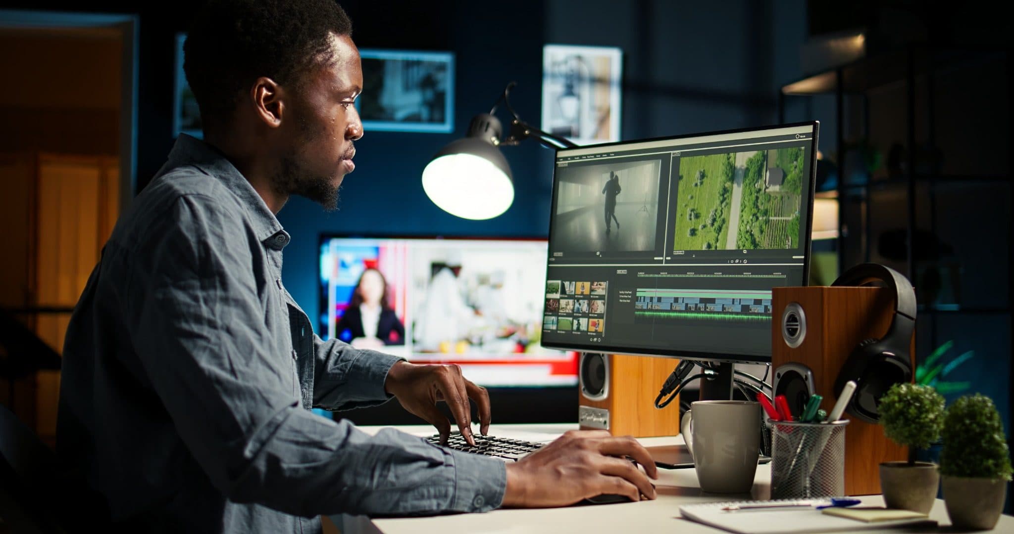 What broadcast discipline teaches a commercial shoot — cover